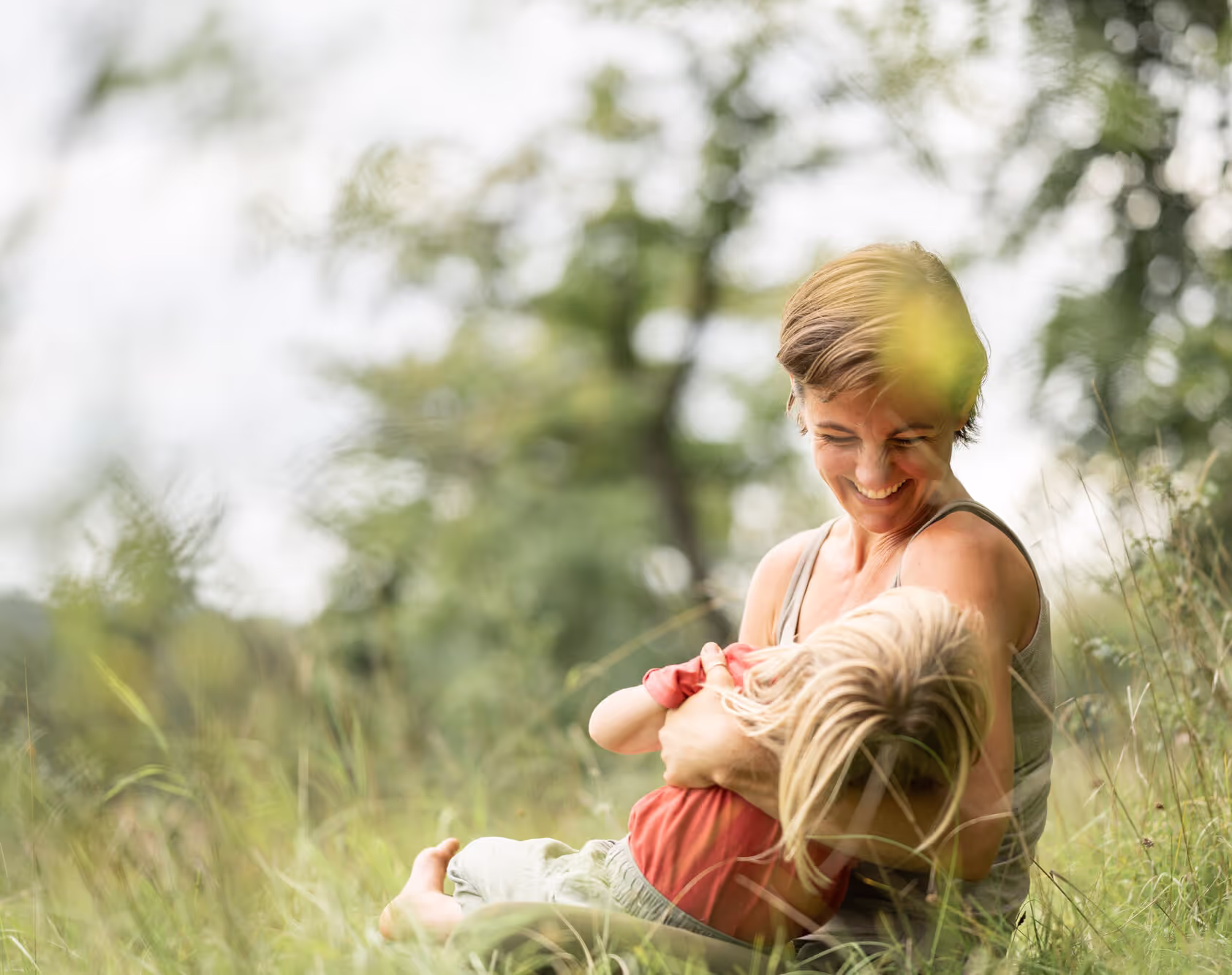 Wine country mountain view